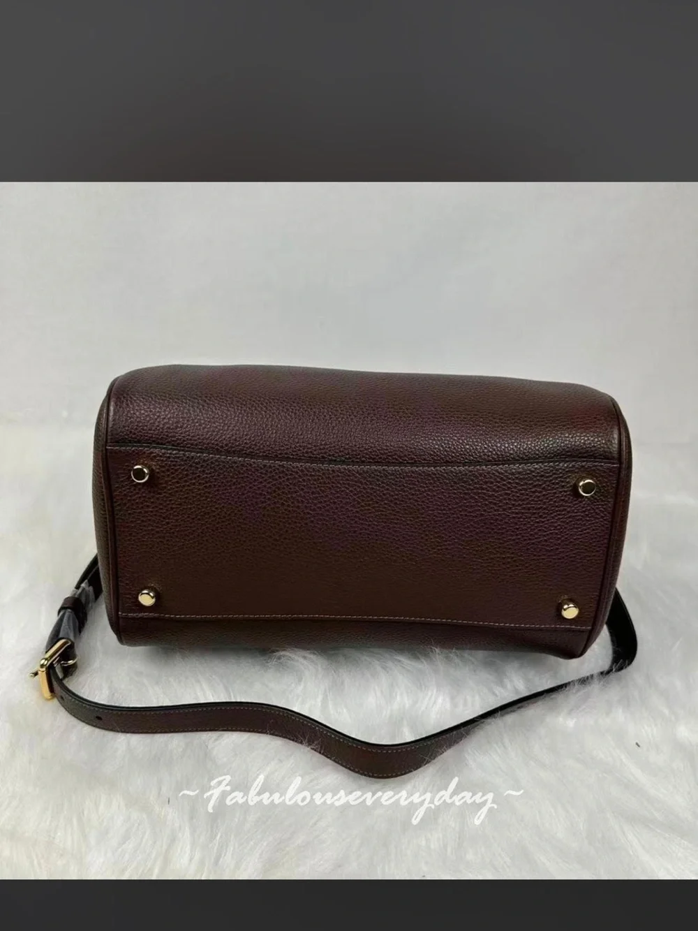 Coach Large Rowan Maple NWT